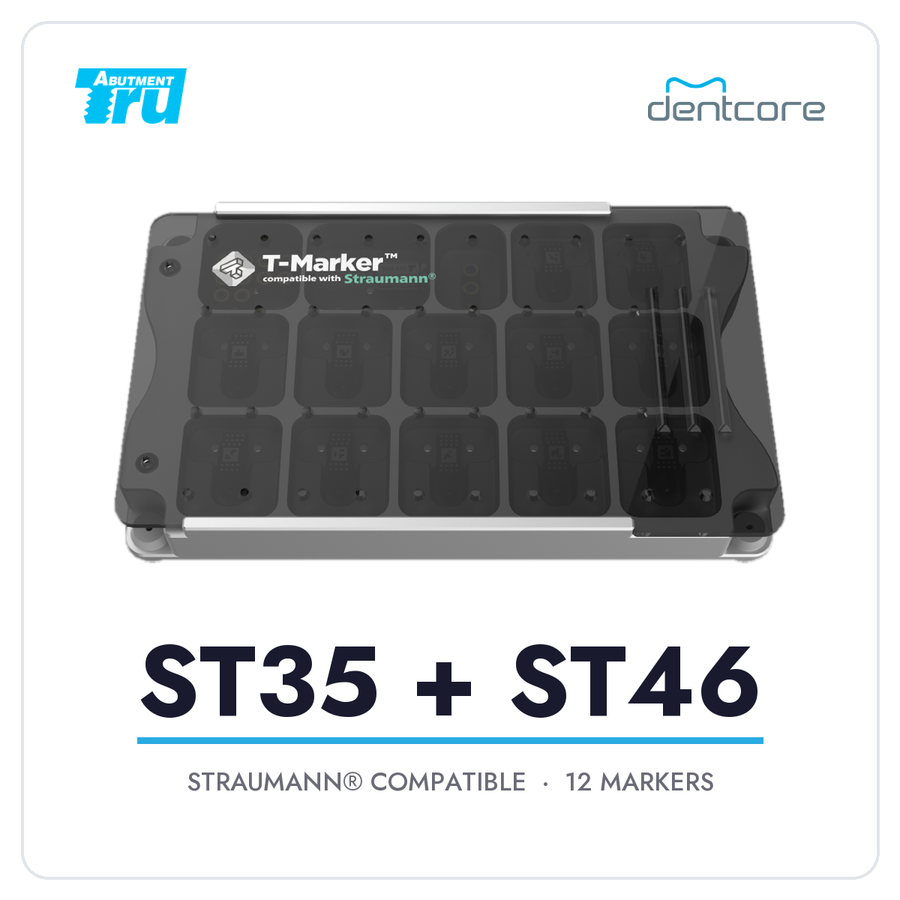 TruAbutment T-Marker Kit for Straumann ST35 and ST46 (TMK-ST), 12 coded markers