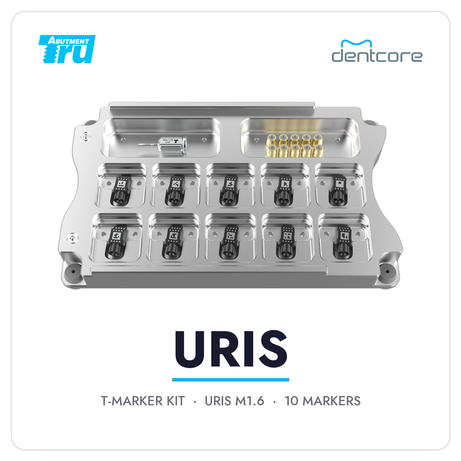 TruAbutment T-Marker Kit URIS (TMK-UR) for URIS M1.6 MUAs, 10 coded markers